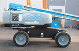 2019 GENIE S65XC WITH JIB ARM TELESCOPIC STRAIGHT BOOM LIFT AERIAL LIFT WITH WELDER READY BUILT IN GENERATOR 65' REACH DIESEL 4WD 377 HOURS STOCK # BF9845129-NLPA - United Lift LLC