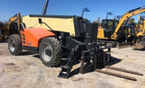 2019 JLG 1055 10000 LB DIESEL TELESCOPIC FORKLIFT 4WD ENCLOSED CAB WITH HEAT AND A/C OUTRIGGERS 2998 HOURS STOCK # BF91152289-NLE - United Lift Equipment LLC