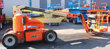 2021 JLG E450AJ ARTICULATING BOOM LIFT AERIAL LIFT WITH JIB ARM 45' REACH ELECTRIC 832 HOURS STOCK # BF9491739-NLE