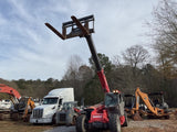 2018 MANITOU MHT790 20000 LB DIESEL PNEUMATIC TELEHANDLER 22' REACH ENCLOSED CAB WITH HEAT AND AC 6352 HOURS STOCK # BF9748879-AMAGA - United Lift Equipment LLC