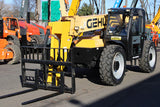 2019 GEHL RS8-42 8000 LB DIESEL TELESCOPIC FORKLIFT TELEHANDLER PNEUMATIC 4WD OUTRIGGERS ENCLOSED HEATED CAB 1806 HOURS STOCK # BF9898739-NLE - United Lift Equipment LLC