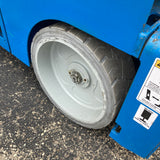 2012 GENIE GS3232 SCISSOR LIFT 32' REACH ELECTRIC SMOOTH CUSHION TIRES 263 HOURS STOCK # BF9149529-WIB - United Lift Equipment LLC