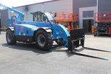 2014 GENIE GTH1544 15000 LB DIESEL TELESCOPIC FORKLIFT TELEHANDLER PNEUMATIC 4WD ENCLOSED CAB WITH HEAT AND AC 1592 HOURS STOCK # BF9998179-NLE - United Lift LLC