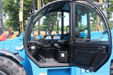2014 GENIE GTH1544 15000 LB DIESEL TELESCOPIC FORKLIFT TELEHANDLER PNEUMATIC 4WD ENCLOSED CAB WITH HEAT AND AC 1592 HOURS STOCK # BF9998179-NLE - United Lift LLC