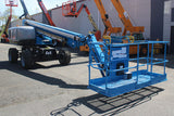2018 GENIE S65 TELESCOPIC STRAIGHT BOOM LIFT AERIAL LIFT WITH JIB ARM 65' REACH DIESEL 4WD 1813 HOURS STOCK # BF9645429-BUF - United Lift LLC