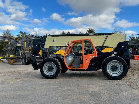 2016 JLG 1255 12000 LB DIESEL TELESCOPIC FORKLIFT TELEHANDLER PNEUMATIC 4WD OUTRIGGERS 3265 HOURS STOCK # BF9965159-HLOH - United Lift Equipment LLC