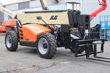 2018 JLG 1255 12000 LB DIESEL TELESCOPIC FORKLIFT TELEHANDLER PNEUMATIC 4WD OUTRIGGERS 2437 HOURS STOCK # BF91091149-NLE - United Lift LLC