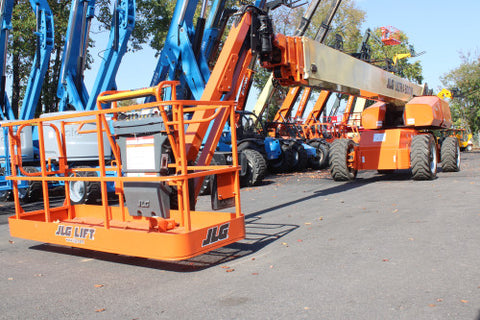 2019 JLG 1350SJP FACTORY RECONDITIONED DIESEL PNEUMATIC BOOM LIFT STRAIGHT WITH JIB 2051 HOURS STK# BF9945729-NLE - United Lift LLC