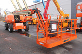 2020 JLG 660SJ TELESCOPIC BOOM LIFT AERIAL LIFT WITH JIB ARM 66' REACH DIESEL 4WD 867 HOURS STOCK # BF9845749-NLE - United Lift LLC