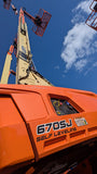 2022 JLG 670 SJ TELESCOPIC STRAIGHT BOOM LIFT AERIAL LIFT WITH JIB ARM 67' REACH DIESEL 4WD 898 HOURS STOCK # BF91025129-NLEQ - United Lift LLC
