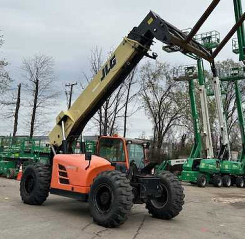 2016 JLG G15-44A 15000 LB DIESEL TELESCOPIC FORKLIFT 4WD ENCLOSED HEATED CAB 4424 HOURS STOCK # BF9785179-NLE - United Lift LLC