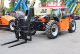 2015 JLG G9-43A 9000 LB DIESEL TELESCOPIC FORKLIFT TELEHANDLER PNEUMATIC 4WD AUXILIARY HYDRAULICS HEAETD CAB 2951 HOURS STOCK # BF9589719-NLE - United Lift LLC
