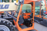 2015 JLG G9-43A 9000 LB DIESEL TELESCOPIC FORKLIFT TELEHANDLER PNEUMATIC 4WD AUXILIARY HYDRAULICS HEAETD CAB 2951 HOURS STOCK # BF9589719-NLE - United Lift LLC