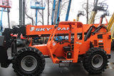 2018 SKYTRAK 10054 10000 LB DIESEL TELESCOPIC FORKLIFT TELEHANDLER PNEUMATIC 4WD OUTRIGGERS 1367 HOURS STOCK # BF9795149-NLE - United Lift LLC
