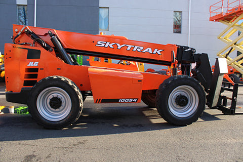 2019 SKYTRAK 10054 10000 LB DIESEL TELESCOPIC FORKLIFT TELEHANDLER OUTRIGGERS OPEN CAB 1883 HOURS STOCK # BF91098179-NLE - United Lift Equipment LLC