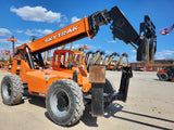 2019 SKYTRAK 10054 10000 LB DIESEL TELESCOPIC FORKLIFT TELEHANDLER OPEN CAB 1195 HOURS STOCK # BF91210489-VAOH - United Lift Equipment LLC