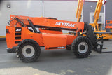 2015 SKYTRAK 6042 6000 LB DIESEL TELESCOPIC FORKLIFT TELEHANDLER PNEUMATIC 4WD ENCLOSED HEATED CAB 2558 HOURS STOCK # BF9398719-NLE - United Lift LLC