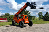 2016 SKYTRAK 6042 6000 LB DIESEL TELESCOPIC FORKLIFT TELEHANDLER PNEUMATIC 4WD OPEN CAB 2691 HOURS STOCK # BF9408579-WIB - United Lift LLC