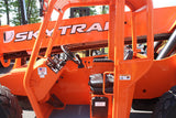 2018 SKYTRAK 8042 8000 LB DIESEL TELESCOPIC FORKLIFT TELEHANDLER PNEUMATIC 4WD OPEN CAB 2803 HOURS STOCK # BF9695149-NLE - United Lift LLC