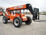 2012 SKYTRAK 6042 6000 LB DIESEL TELESCOPIC FORKLIFT TELEHANDLER PNEUMATIC 4WD ENCLOSED CAB 2215 HOURS STOCK # BF9462129-EEMI - United Lift Used & New Forklift Telehandler Scissor Lift Boomlift