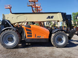 2019 JLG 1255 12000 LB DIESEL TELESCOPIC FORKLIFT TELEHANDLER PNEUMATIC ENCLOSED HEATED CAB OUTRIGGERS 4WD 1430 HOURS STOCK # BF91215129-VAOH - United Lift Equipment LLC