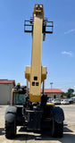 2010 CAT TL1255 12000 LB DIESEL TELESCOPIC FORKLIFT TELEHANDLER PNEUMATIC 4WD OUTRIGGERS ENCLOSED CAB 4400 HOURS STOCK # BF9847589-NLEQ - United Lift Equipment LLC