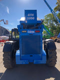 2015 GENIE GTH1056 10000 LB DIESEL TELESCOPIC FORKLIFT TELEHANDLER PNEUMATIC 4WD OUTRIGGERS OPEN CAB 3245 HOURS STOCK # BF9874549-NLEQ - United Lift Equipment LLC