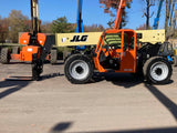 2016 JLG G9-43A 9000 LB DIESEL TELESCOPIC FORKLIFT TELEHANDLER PNEUMATIC 4WD OPEN CAB 2890 HOURS STOCK # BF9798579-NLEQ - United Lift Equipment LLC