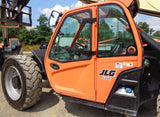 2018 JLG 1255 12000 LB DIESEL TELESCOPIC FORKLIFT TELEHANDLER PNEUMATIC ENCLOSED HEATED CAB OUTRIGGERS 4WD 2766 HOURS STOCK # BF9983519-VAOH - United Lift Equipment LLC