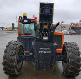 2014 JLG G10-43A 10000 LB DIESEL TELESCOPIC FORKLIFT TELEHANDLER PNEUMATIC 4WD ENCLOSED CAB 3062 HOURS STOCK # BF9734379-VAOH - United Lift Equipment LLC