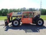 2008 JLG G10-55A 10000 LB DIESEL TELESCOPIC FORKLIFT TELEHANDLER PNEUMATIC 4WD ENCLOSED CAB STOCK # BF9536549-ASOH - United Lift Used & New Forklift Telehandler Scissor Lift Boomlift