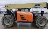 2014 JLG G10-43A 10000 LB DIESEL TELESCOPIC FORKLIFT TELEHANDLER PNEUMATIC 4WD ENCLOSED CAB 3062 HOURS STOCK # BF9734379-VAOH - United Lift Equipment LLC