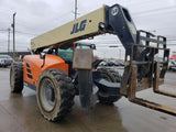 2014 JLG G10-43A 10000 LB DIESEL TELESCOPIC FORKLIFT TELEHANDLER PNEUMATIC 4WD ENCLOSED CAB 3062 HOURS STOCK # BF9734379-VAOH - United Lift Equipment LLC