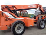 2014 SKYTRAK 10054 10000 LB DIESEL TELESCOPIC FORKLIFT TELEHANDLER PNEUMATIC 4WD 3038 HOURS STOCK # BF9595149-VAOH - United Lift Equipment LLC