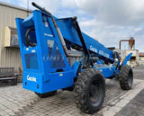 2006 GENIE GTH-1056 10000 LB DIESEL TELESCOPIC FORKLIFT TELEHANDLER OPEN CAB PNEUMATIC 4WD 3962 HOURS STOCK # BF9443219-NLEPA - United Lift Used & New Forklift Telehandler Scissor Lift Boomlift