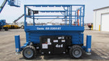 2018 GENIE GS3369RT DIESEL ROUGH TERRAIN SCISSOR LIFT 33′ REACH 4WD 15 HOURS STOCK # BF9422439-AEIL - United Lift Used & New Forklift Telehandler Scissor Lift Boomlift