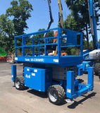 2013 GENIE GS3369RT DIESEL ROUGH TERRAIN SCISSOR LIFT 33′ REACH 4WD WITH OUTRIGGERS 1420 HOURS STOCK # BF9295159-NLEQ - United Lift Equipment LLC