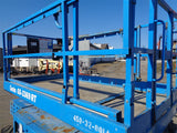 2013 GENIE GS3369RT DUAL FUEL ROUGH TERRAIN SCISSOR LIFT 33′ REACH 4WD 860 HOURS STOCK # BF9275149-VAOH - United Lift Equipment LLC