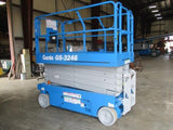 2016 GENIE GS3246 SCISSOR LIFT 32' REACH ELECTRIC SMOOTH CUSHION TIRES 194 HOURS STOCK # BF9124559-WIB - United Lift Used & New Forklift Telehandler Scissor Lift Boomlift