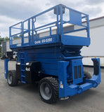 2016 GENIE GS5390RT SCISSOR LIFT 53' REACH DUAL FUEL ROUGH TERRAIN 4WD 985 HOURS STOCK # BF9498359-NLEQ - United Lift Equipment LLC