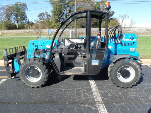 2018 GENIE GTH5519 5500 LB DIESEL TELESCOPIC FORKLIFT TELEHANDLER PNEUMATIC 4WD 280 HOURS STOCK # BF9479129-PABNC - United Lift Used & New Forklift Telehandler Scissor Lift Boomlift