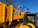 2017 JCB 510-56 10000 LB DIESEL OUTRIGGERS TELESCOPIC FORKLIFT TELEHANDLER 4WD OPEN CAB 1825 HOURS STOCK # BF91045279-NLPA - United Lift Equipment LLC