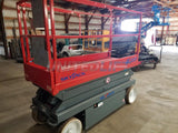 2007 SKYJACK SJ3220 SCISSOR LIFT 20' REACH 800 LB CAPACITY 24 VOLT ELECTRIC SMOOTH CUSHION TIRES 260 HOURS STOCK # BF942519-WIBIL - United Lift Used & New Forklift Telehandler Scissor Lift Boomlift