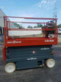 2007 SKYJACK SJ4626 SCISSOR LIFT 26' REACH ELECTRIC SMOOTH CUSHION TIRES 322 HOURS STOCK # BF956529-WIBIL - United Lift Used & New Forklift Telehandler Scissor Lift Boomlift