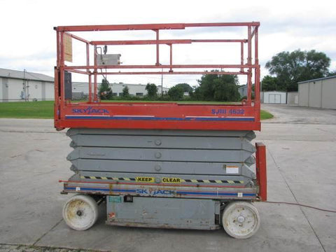 2007 SKYJACK SJIII4632 SCISSOR LIFT 32' REACH ELECTRIC SMOOTH CUSHION TIRES 190 HOURS STOCK # BF964529-WIBIL - United Lift Used & New Forklift Telehandler Scissor Lift Boomlift