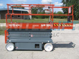 2011 SKYJACK SJP3226 SCISSOR LIFT 26' REACH 500 LB CAPACITY 24 VOLT ELECTRIC SMOOTH CUSHION TIRES 176 HOURS STOCK # BF974539-WIBIL - United Lift Used & New Forklift Telehandler Scissor Lift Boomlift