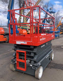 2015 SKYJACK SJ4632 SCISSOR LIFT 32' REACH ELECTRIC SMOOTH CUSHION TIRES 140 HOURS STOCK # BF9159759-NLEQ - United Lift Equipment LLC