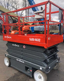 2015 SKYJACK SJ4632 SCISSOR LIFT 32' REACH ELECTRIC SMOOTH CUSHION TIRES 140 HOURS STOCK # BF9159759-NLEQ - United Lift Equipment LLC