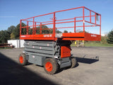 2007 SKYJACK SJ7135RT SCISSOR LIFT 35' REACH DUAL FUEL PNEUMATIC TIRES 2421 HOURS STOCK # BF9104549-WIB - United Lift Used & New Forklift Telehandler Scissor Lift Boomlift