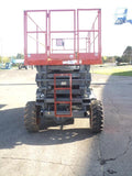 2007 SKYJACK SJ7135RT SCISSOR LIFT 35' REACH DUAL FUEL PNEUMATIC TIRES 2421 HOURS STOCK # BF9104549-WIB - United Lift Used & New Forklift Telehandler Scissor Lift Boomlift